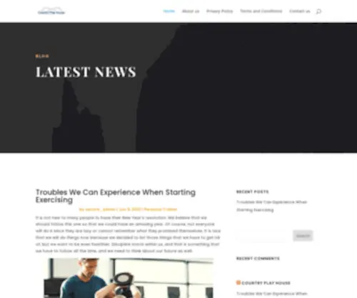 Countryplayhouse.org(Personal trainer near me) Screenshot