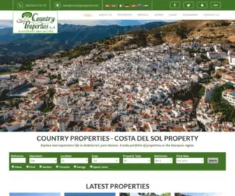 Countryproperties.net(Country Properties) Screenshot