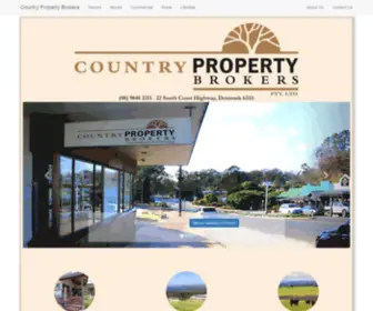 Countrypropertybrokers.com(Country Property Brokers) Screenshot