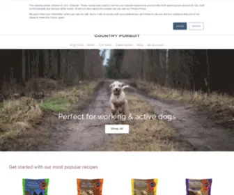 Countrypursuit.co.uk(Country Pursuit Dog Food) Screenshot