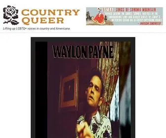 CountryQueer.com(Lifting up LGBTQ) Screenshot