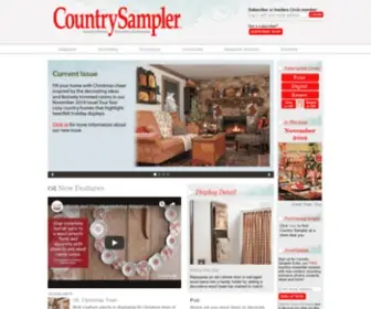 Countrysampler.com(Country Sampler) Screenshot