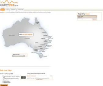 Countryshed.com.au(Boats) Screenshot