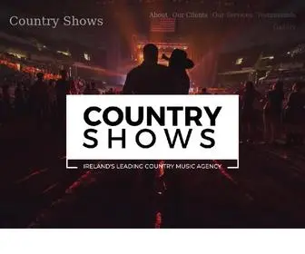 Countryshows.ie(Country Shows) Screenshot