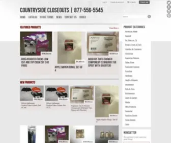 Countrysidecloseouts.com(Countryside Closeouts provides low) Screenshot