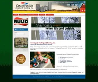 Countrysideheatingandcooling.com(Countryside Heating and Cooling) Screenshot