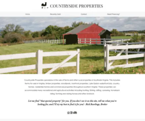 Countrysideproperties.us(Countryside Properties) Screenshot