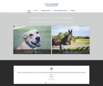 Countrysidevets.com(Veterinarian) Screenshot