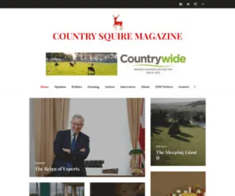 Countrysquire.co.uk(A Leading Platform for Voices from the Overlooked Great British Countryside) Screenshot