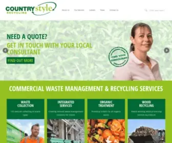 Countrystylerecycling.co.uk(Countrystyle) Screenshot
