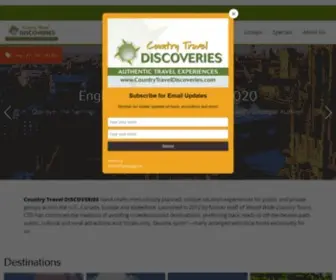 Countrytraveldiscoveries.com(Country Travel DISCOVERIES) Screenshot