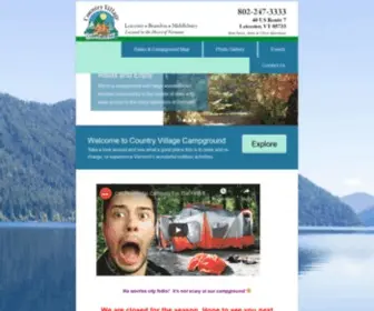 Countryvillagecampground.com(Country Village Campground) Screenshot