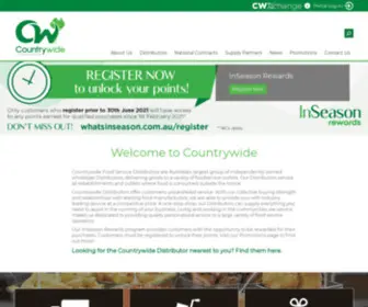 Countrywide.net.au(Countrywide Food Service Distributors) Screenshot