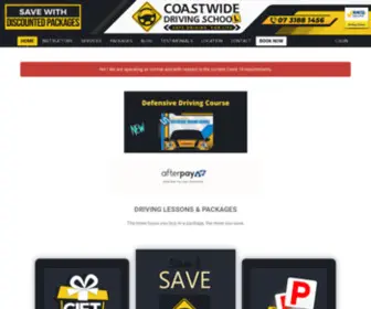 Countrywidedriving.com.au(Coastwide Driving School) Screenshot