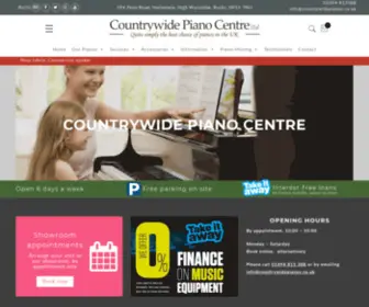 Countrywidepianos.co.uk(Countrywide Piano Centre for new and second hand pianos) Screenshot