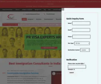 Countrywidevisas.com(Countrywide Visas) Screenshot