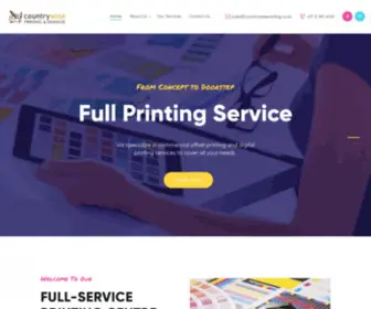 Countrywiseprinting.co.za(Design, Printing and Signage) Screenshot