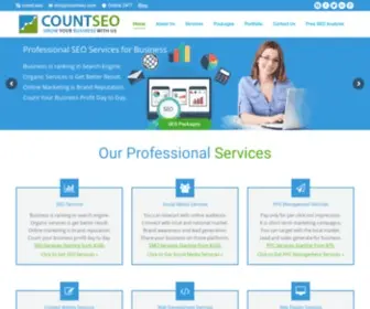 Countseo.com(Count SEO Services Just $100 in New York) Screenshot
