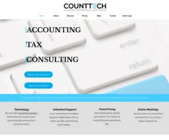 Counttech.ca(Counttech CPA Toronto) Screenshot