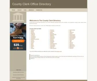 County-Clerk.net(County Clerk Office) Screenshot