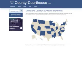 County-Courthouse.com(US Courthouse Locations) Screenshot
