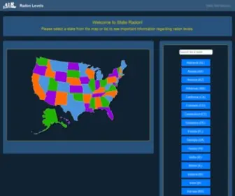 County-Radon.info(USA Radon Levels) Screenshot