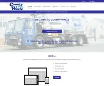 County-Recycling.com(County Waste) Screenshot