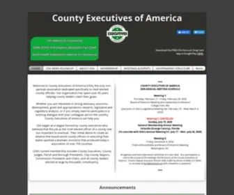 Countyexecutives.org(County Executives of America (CEA)) Screenshot