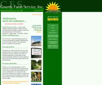 Countyfarmservice.com(We sell feed) Screenshot