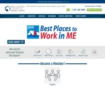 Countyfcu.org(The County Federal Credit Union) Screenshot