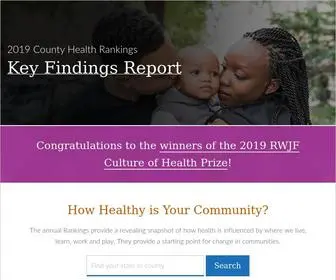 Countyhealthrankings.org(County Health Rankings & Roadmaps) Screenshot