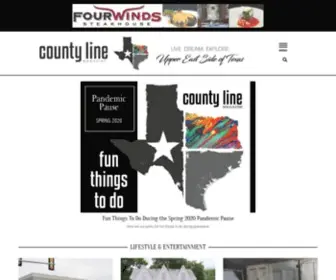 Countylinemagazine.com(Upper East Side of Texas) Screenshot