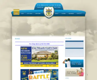 Countymeathgolfclubtrim.ie(Meath) Screenshot