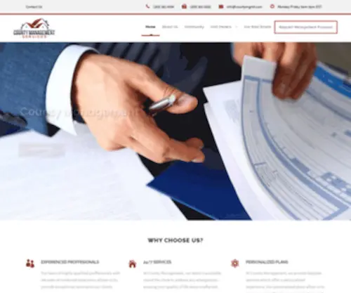CountymGMT.com(County Management Services) Screenshot