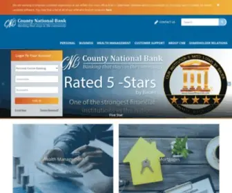 Countynationalbank.com(County National Bank) Screenshot