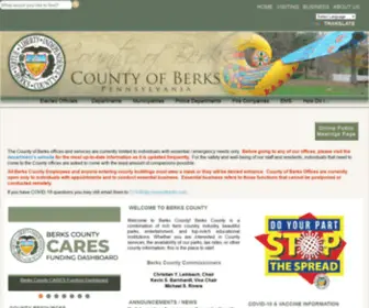 Countyofberks.com(Berks County) Screenshot
