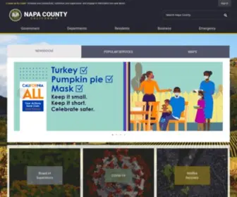 Countyofnapa.org(Napa County) Screenshot