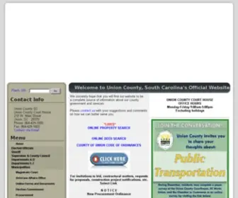 Countyofunion.org(County of Union) Screenshot