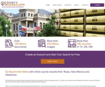 Countyrecords.com(Search Property and Land Records) Screenshot