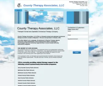 Countytherapy.com(County Therapy Associates) Screenshot