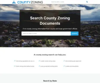 Countyzoning.org(Search County Zoning Documents) Screenshot