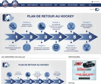 Coupe-Dodge.qc.ca(Championnats provinciaux hockey québec) Screenshot