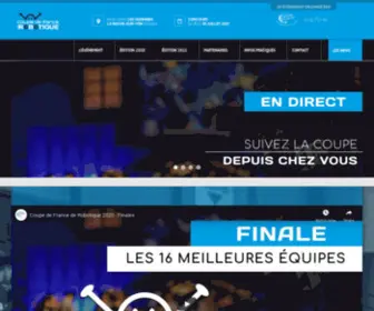 Coupederobotique.fr(Coupe de France de Robotique) Screenshot