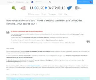 Coupemenstruelle.net(Coupe & Culotte Menstruelle) Screenshot