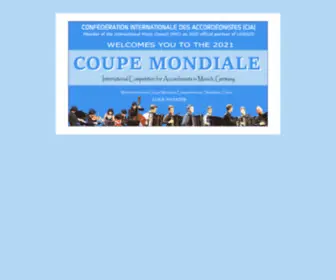 Coupemondiale.org(Confederation Internationale des Accordeonistes (CIA) IMC) Screenshot