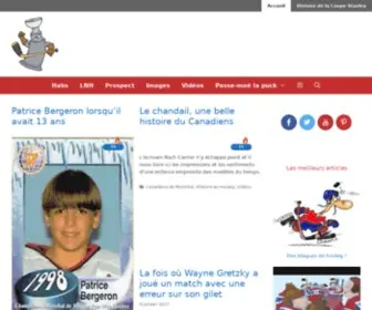 Coupestanley.com(Du hockey plein la gueule) Screenshot