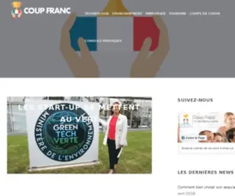 Coupfranc.fr(Coup Franc) Screenshot