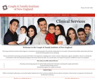 Coupleandfamilyinstitute.com(Co-Founders Nancy Knudsen and Jack LaForte) Screenshot