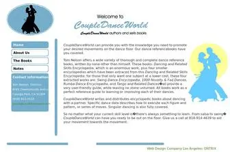Coupledanceworld.com(Dance Lessons) Screenshot