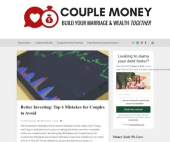 Couplemoney.com(It's all about marriage and money) Screenshot